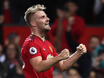 Manchester United defender Luk...